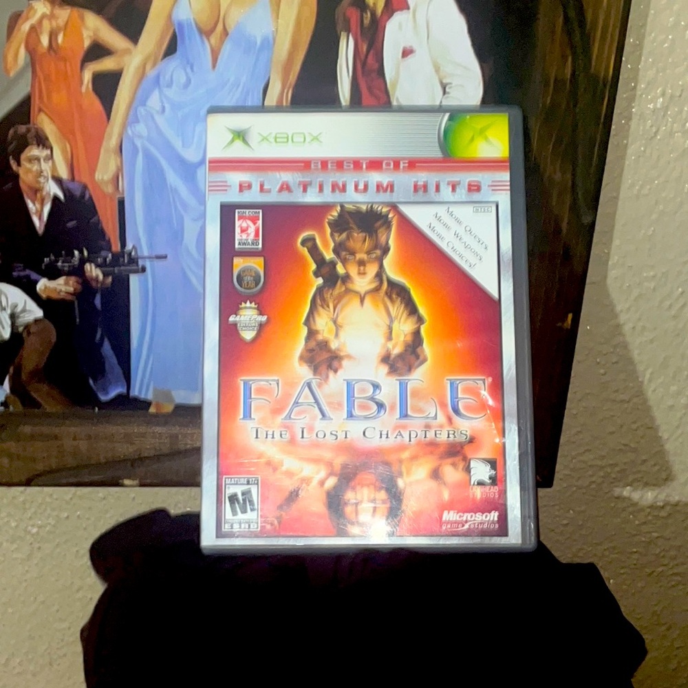Fable: The Lost Chapters XBOX PLATINUM HITS GAME AND CASE ONLY